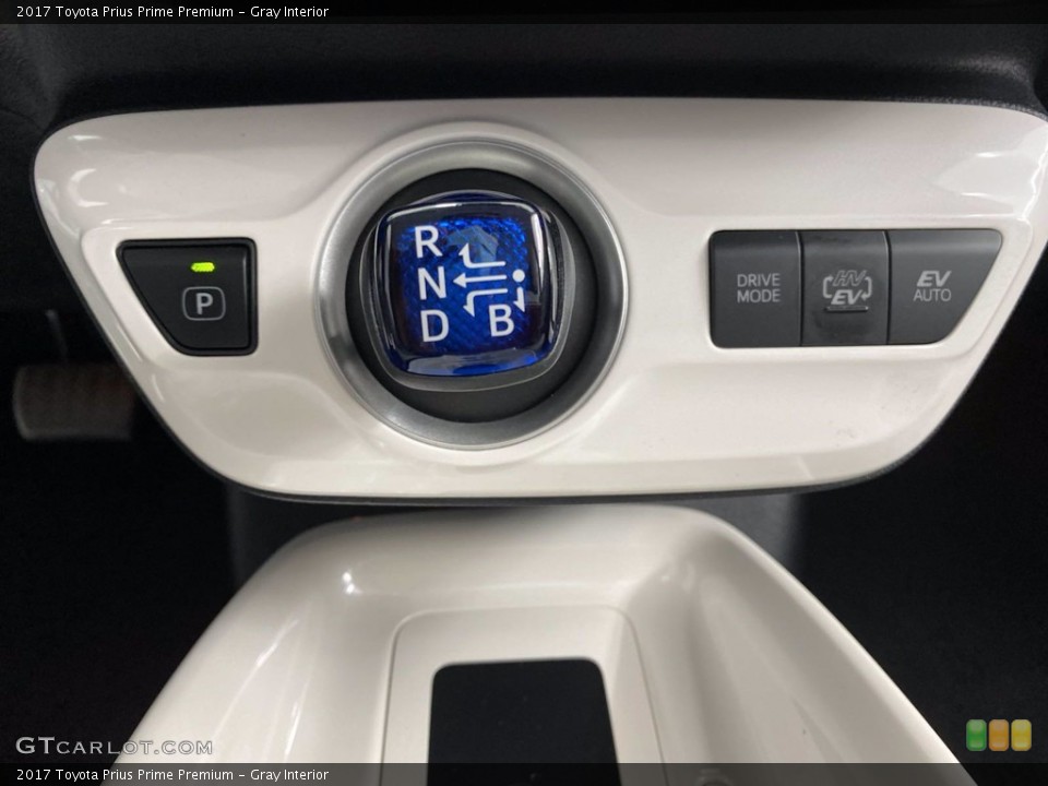 Gray Interior Transmission for the 2017 Toyota Prius Prime Premium #141496663