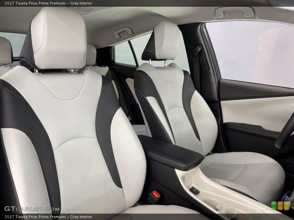 Gray 2017 Toyota Prius Prime Interiors