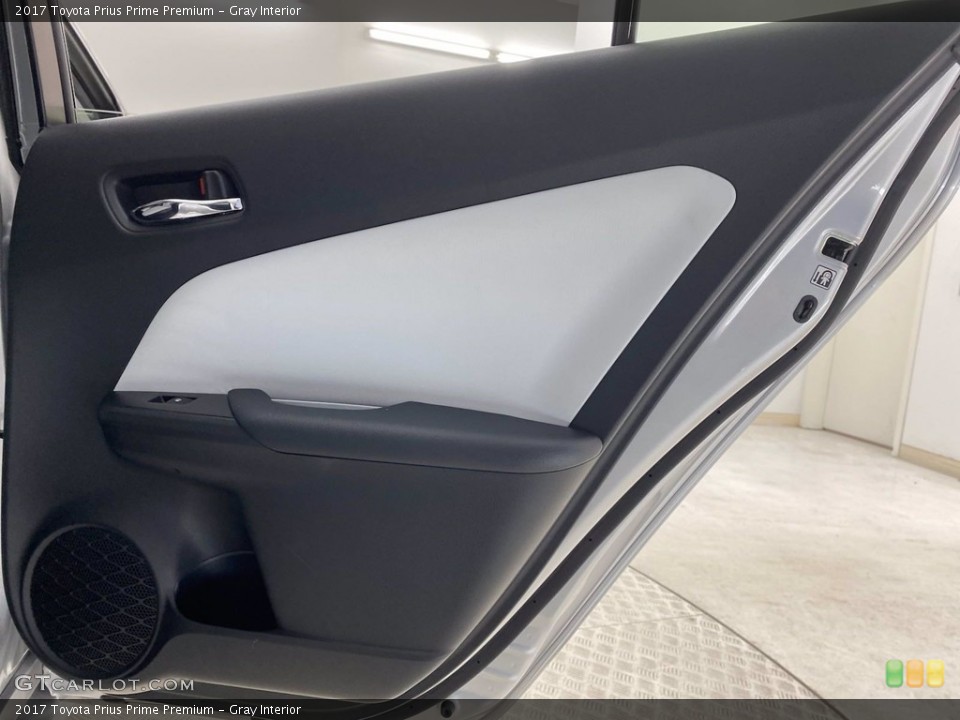 Gray Interior Door Panel for the 2017 Toyota Prius Prime Premium #141496804