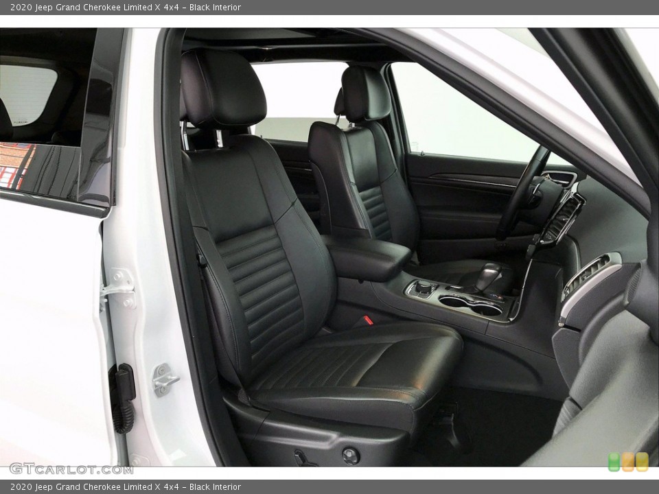 Black Interior Front Seat for the 2020 Jeep Grand Cherokee Limited X 4x4 #141498433