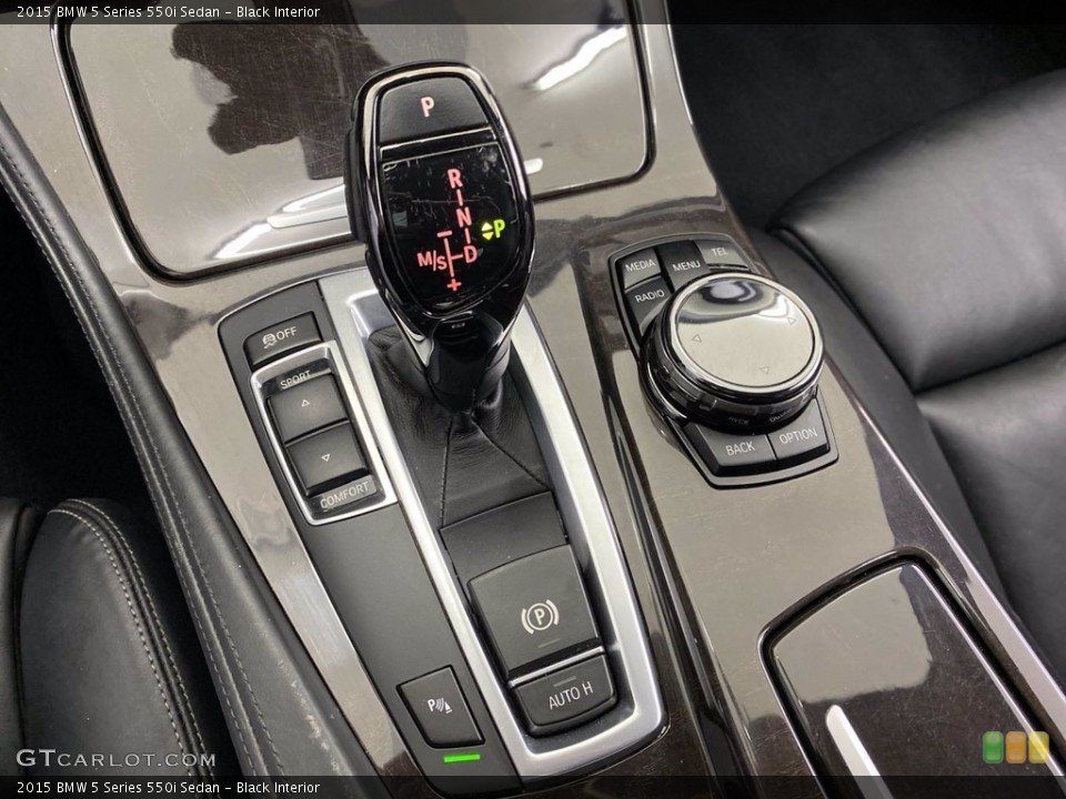 Black Interior Transmission for the 2015 BMW 5 Series 550i Sedan #141498595