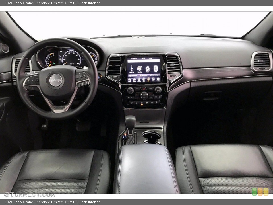 Black Interior Dashboard for the 2020 Jeep Grand Cherokee Limited X 4x4 #141498685