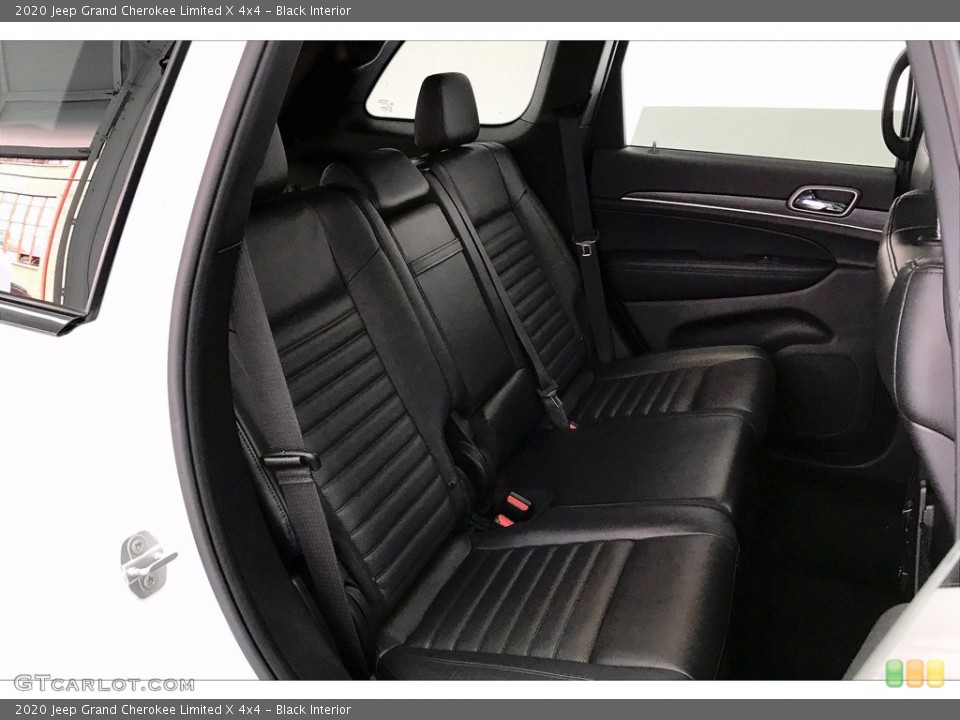 Black Interior Rear Seat for the 2020 Jeep Grand Cherokee Limited X 4x4 #141498792