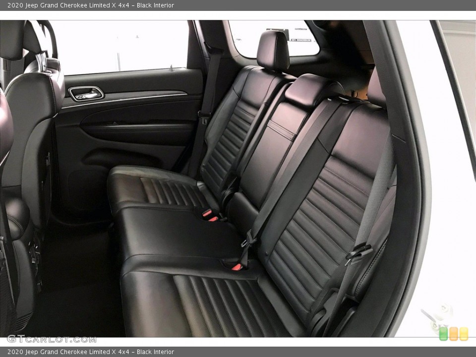 Black Interior Rear Seat for the 2020 Jeep Grand Cherokee Limited X 4x4 #141498820