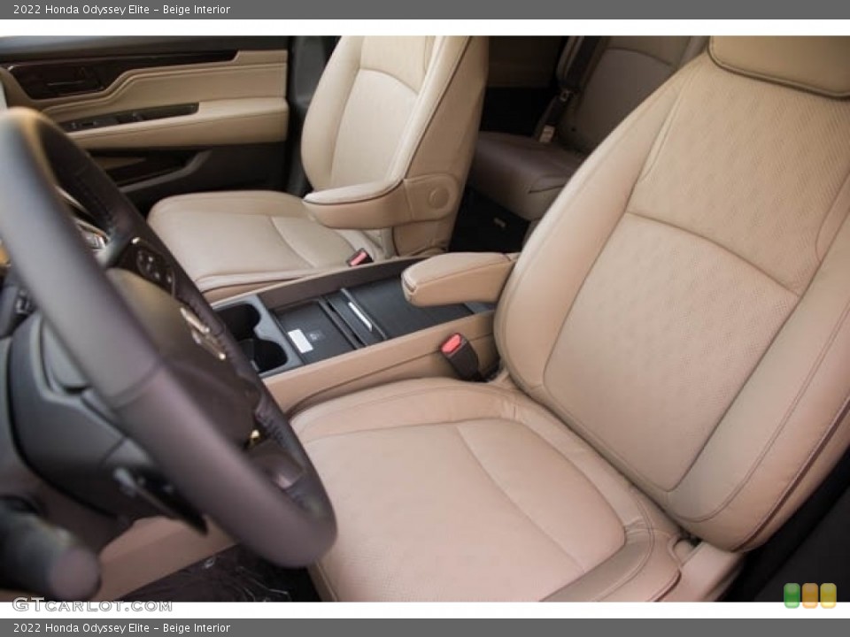 Beige Interior Front Seat for the 2022 Honda Odyssey Elite #141500455