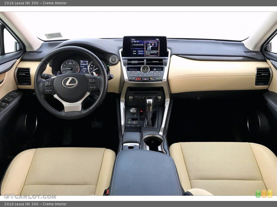 Creme Interior Dashboard for the 2019 Lexus NX 300 #141500515