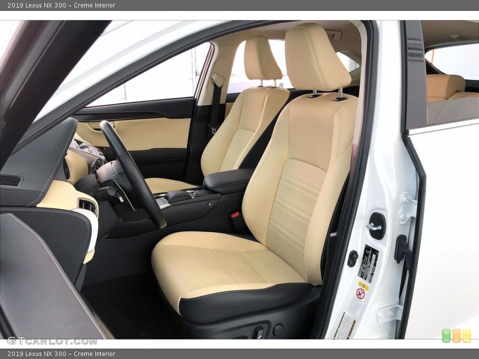 Creme Interior Front Seat for the 2019 Lexus NX 300 #141500605