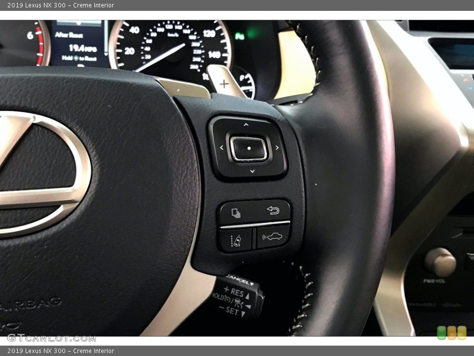 Creme Interior Steering Wheel for the 2019 Lexus NX 300 #141500710