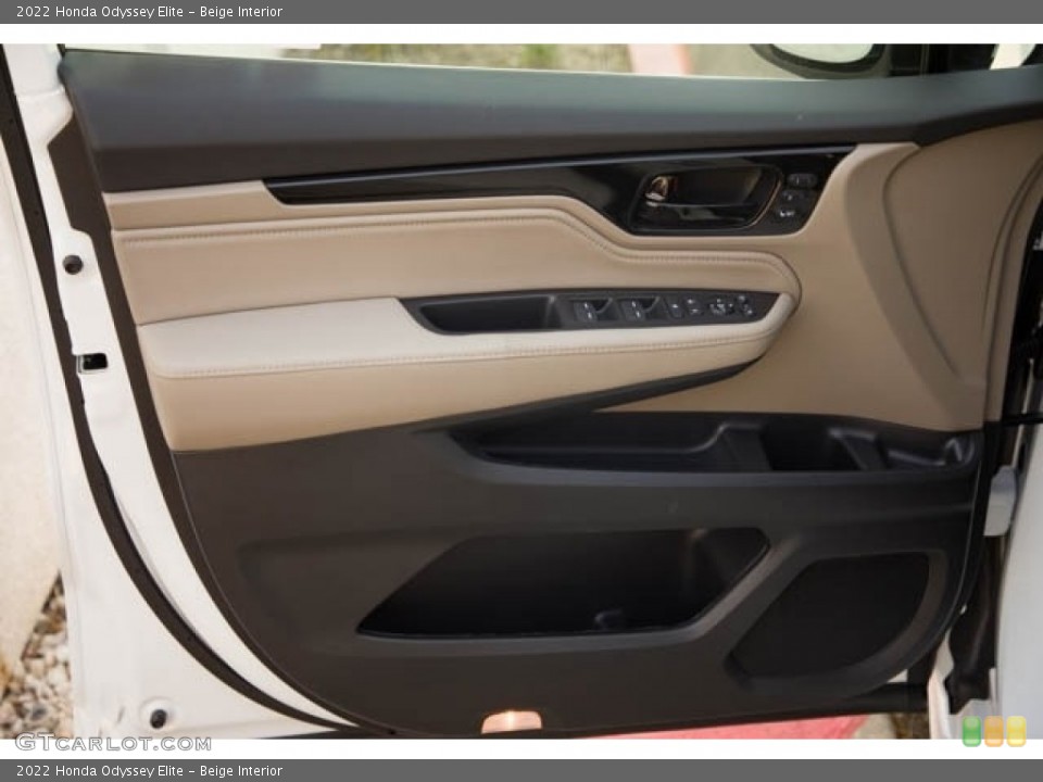 Beige Interior Door Panel for the 2022 Honda Odyssey Elite #141500731