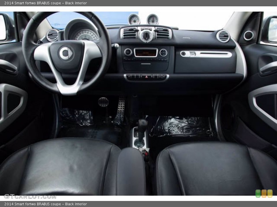 Black Interior Photo for the 2014 Smart fortwo BRABUS coupe #141505600