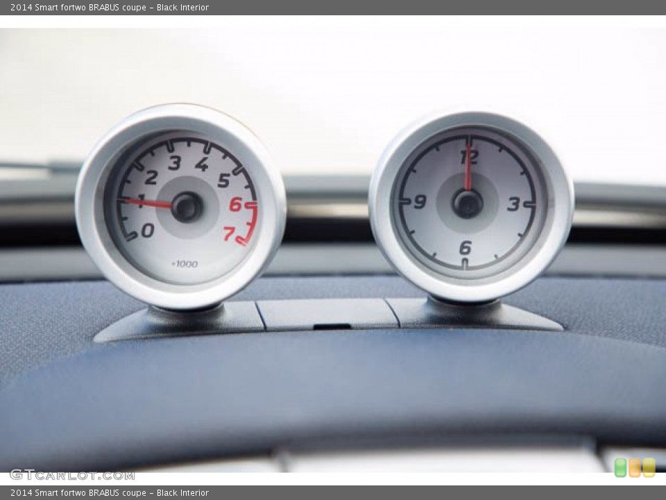 Black Interior Gauges for the 2014 Smart fortwo BRABUS coupe #141505792