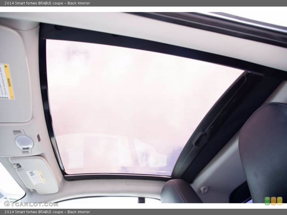 Black Interior Sunroof for the 2014 Smart fortwo BRABUS coupe #141505879