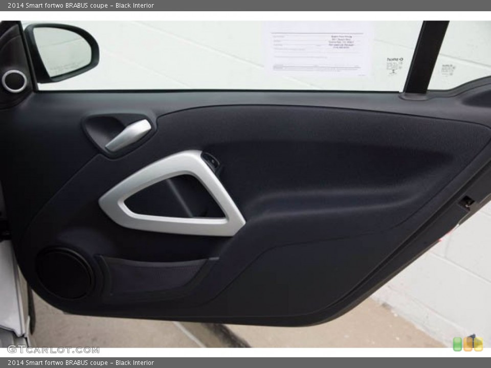 Black Interior Door Panel for the 2014 Smart fortwo BRABUS coupe #141505934