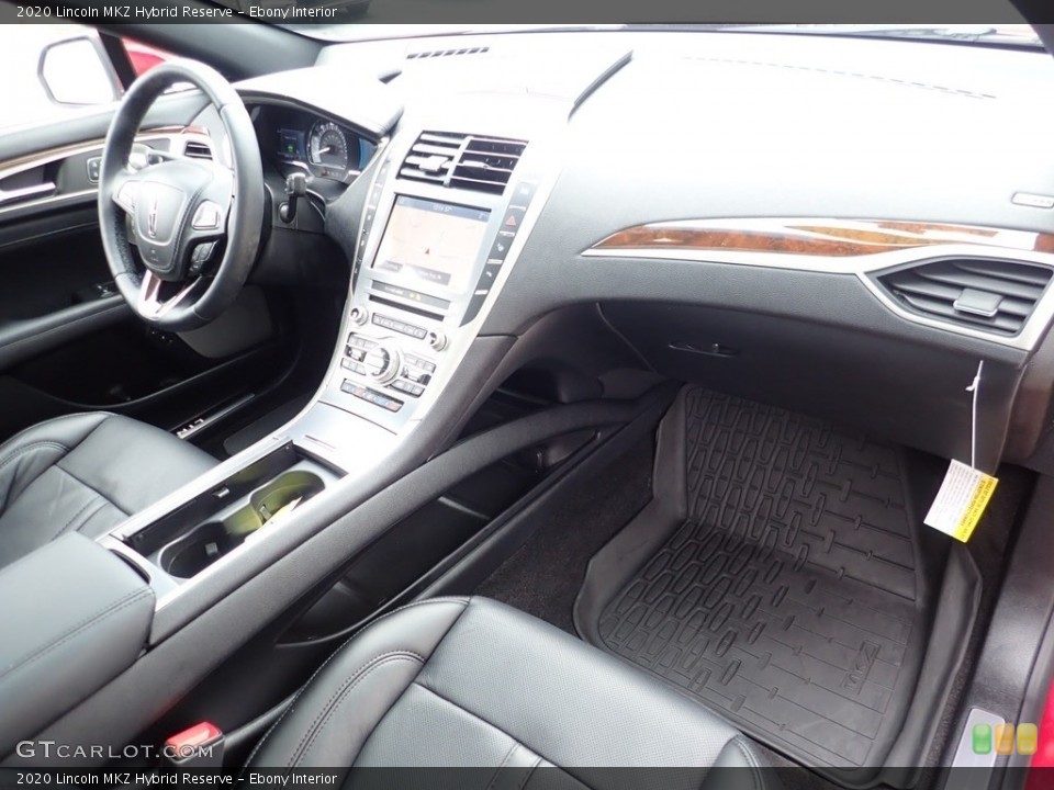 Ebony Interior Dashboard for the 2020 Lincoln MKZ Hybrid Reserve #141506836