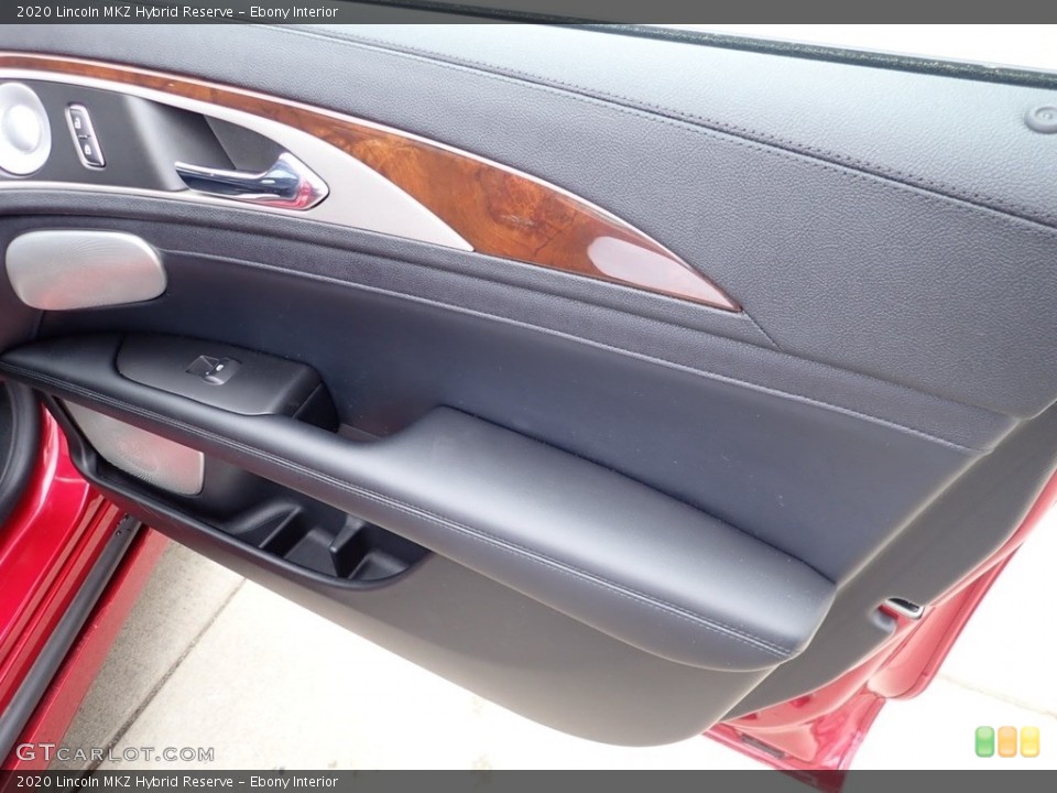 Ebony Interior Door Panel for the 2020 Lincoln MKZ Hybrid Reserve #141506848