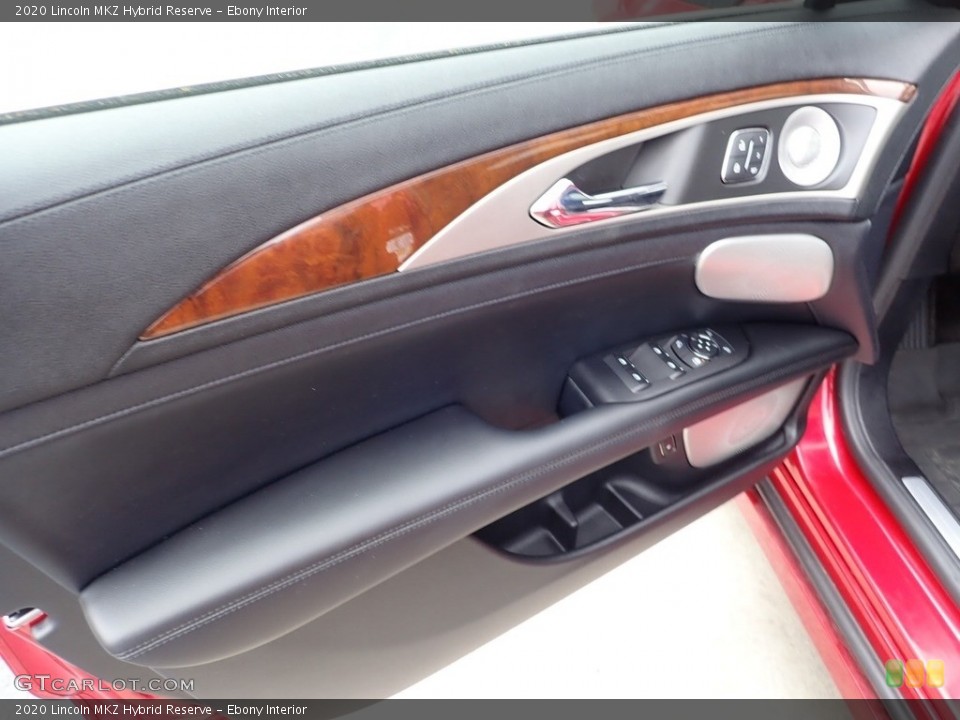 Ebony Interior Door Panel for the 2020 Lincoln MKZ Hybrid Reserve #141506905