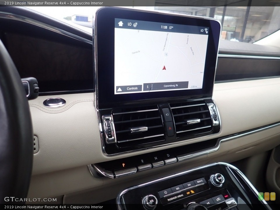 Cappuccino Interior Navigation for the 2019 Lincoln Navigator Reserve 4x4 #141507301