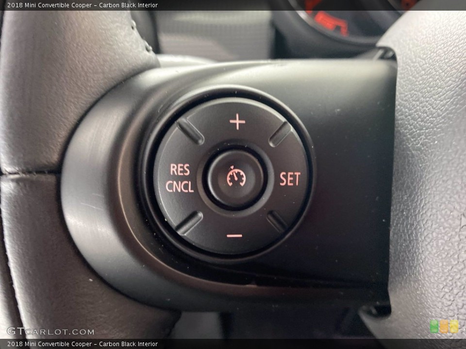Carbon Black Interior Steering Wheel for the 2018 Mini Convertible Cooper #141509347