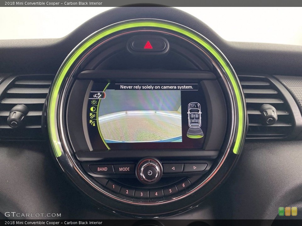 Carbon Black Interior Controls for the 2018 Mini Convertible Cooper #141509486