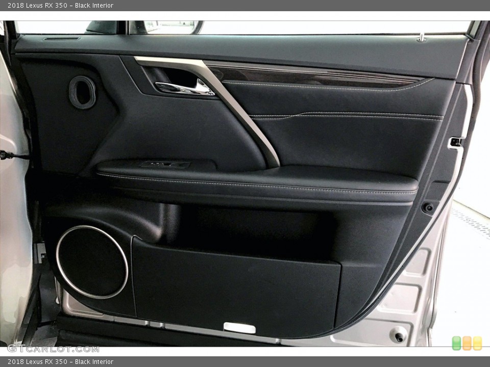 Black Interior Door Panel for the 2018 Lexus RX 350 #141509551