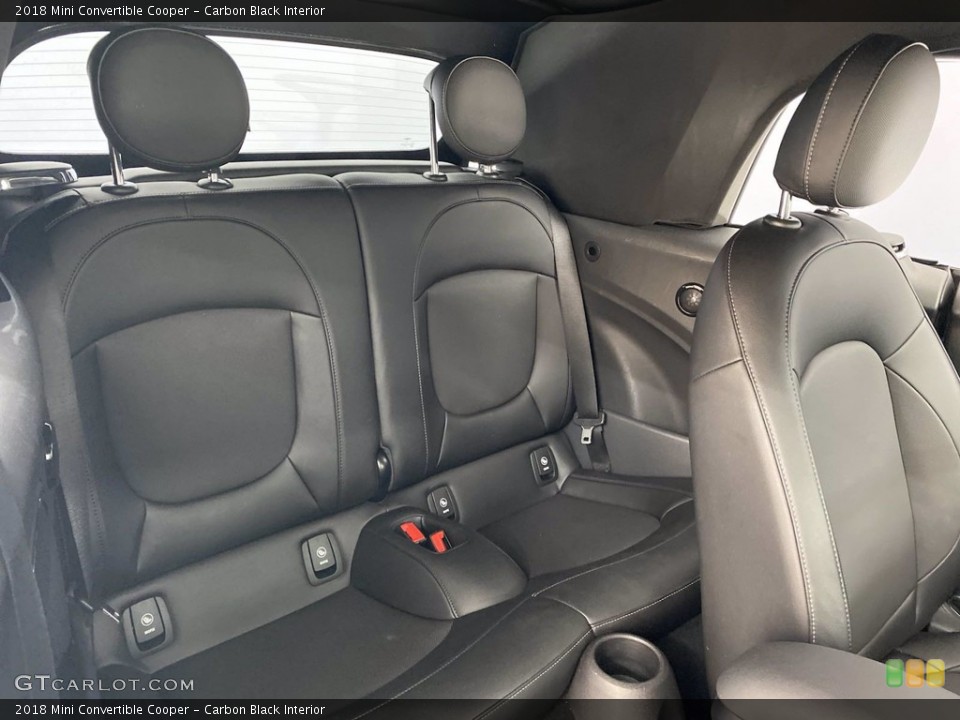 Carbon Black Interior Rear Seat for the 2018 Mini Convertible Cooper #141509677