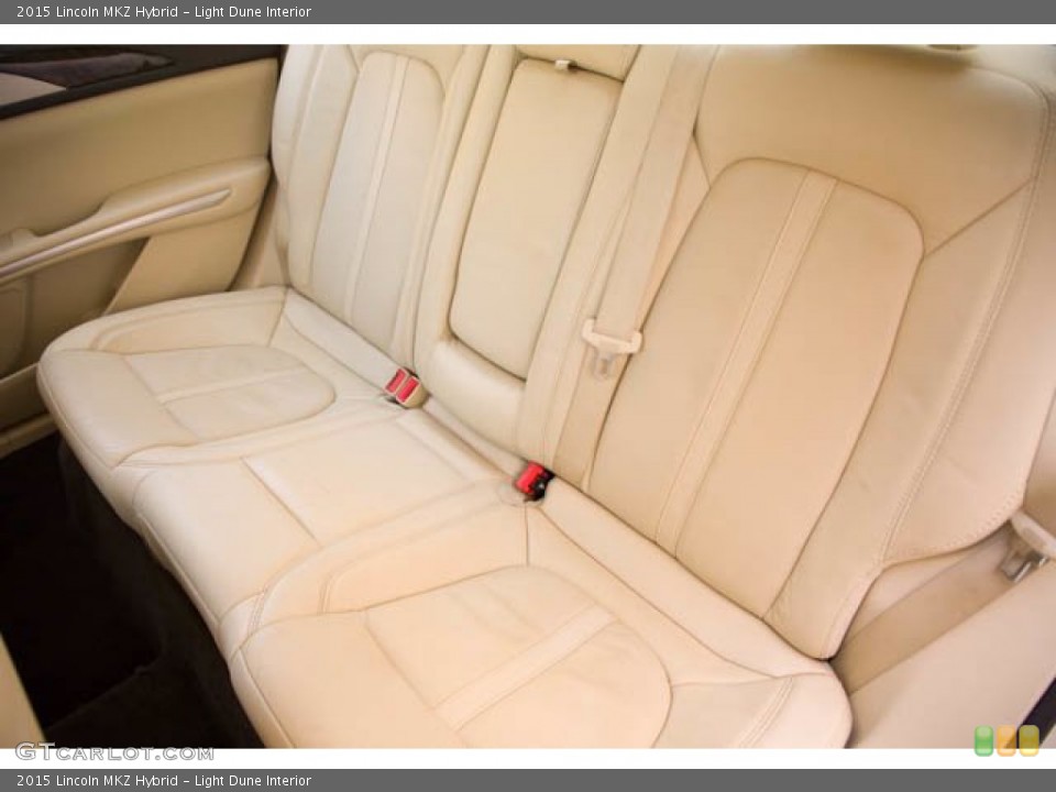 Light Dune Interior Rear Seat for the 2015 Lincoln MKZ Hybrid #141510160