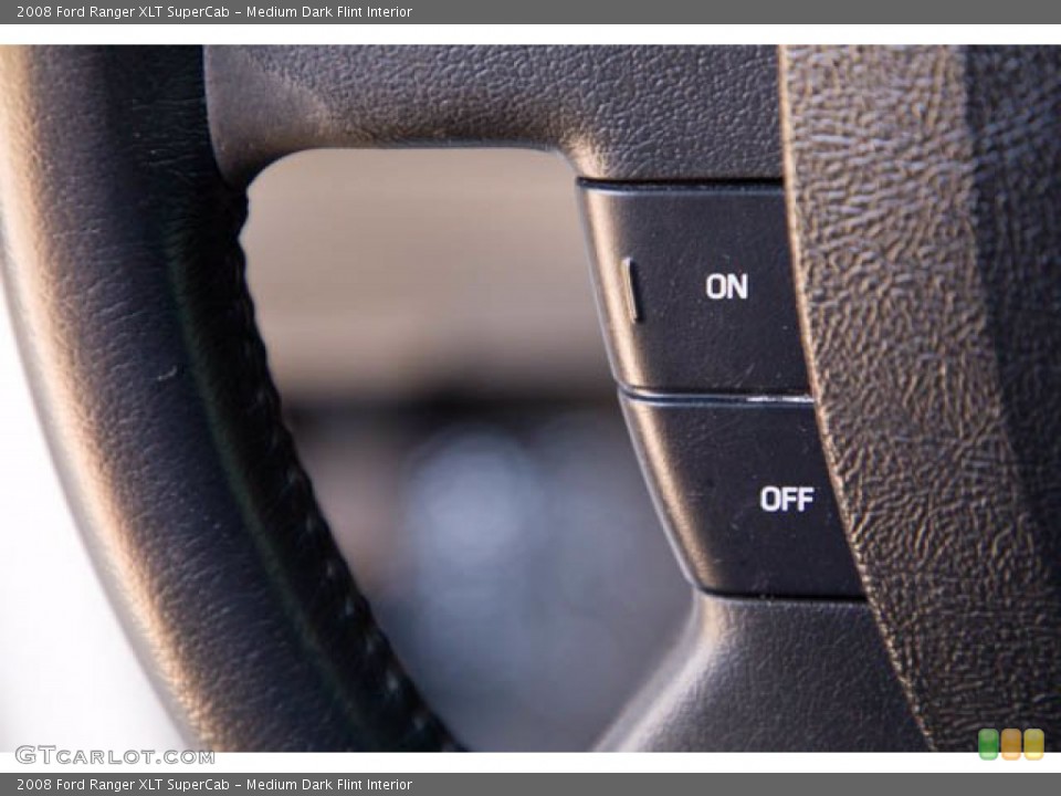 Medium Dark Flint Interior Steering Wheel for the 2008 Ford Ranger XLT SuperCab #141511855