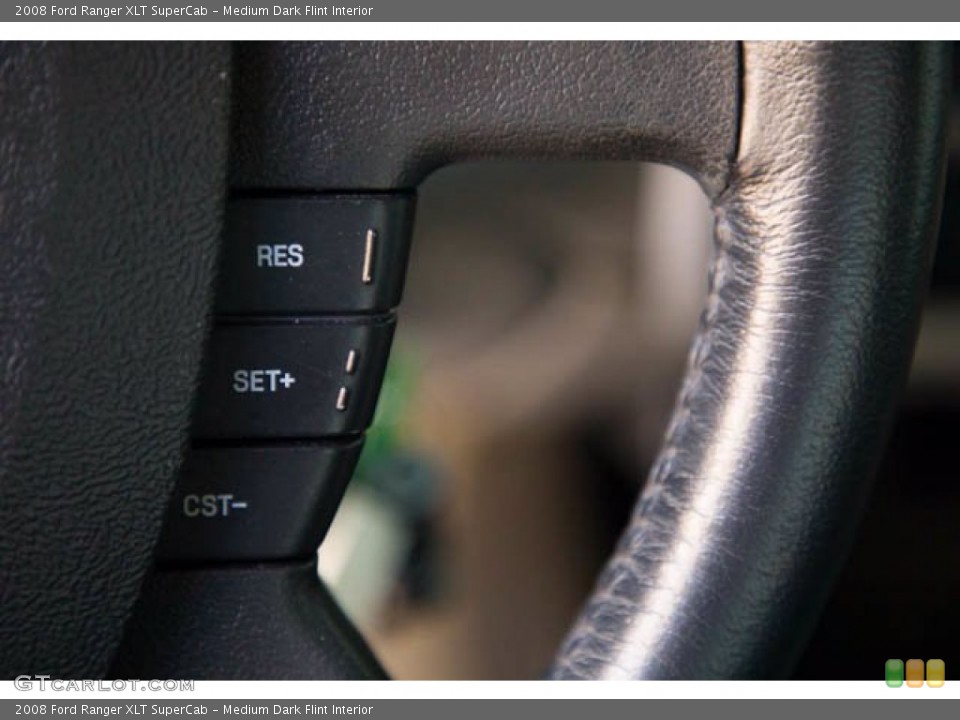 Medium Dark Flint Interior Steering Wheel for the 2008 Ford Ranger XLT SuperCab #141511867