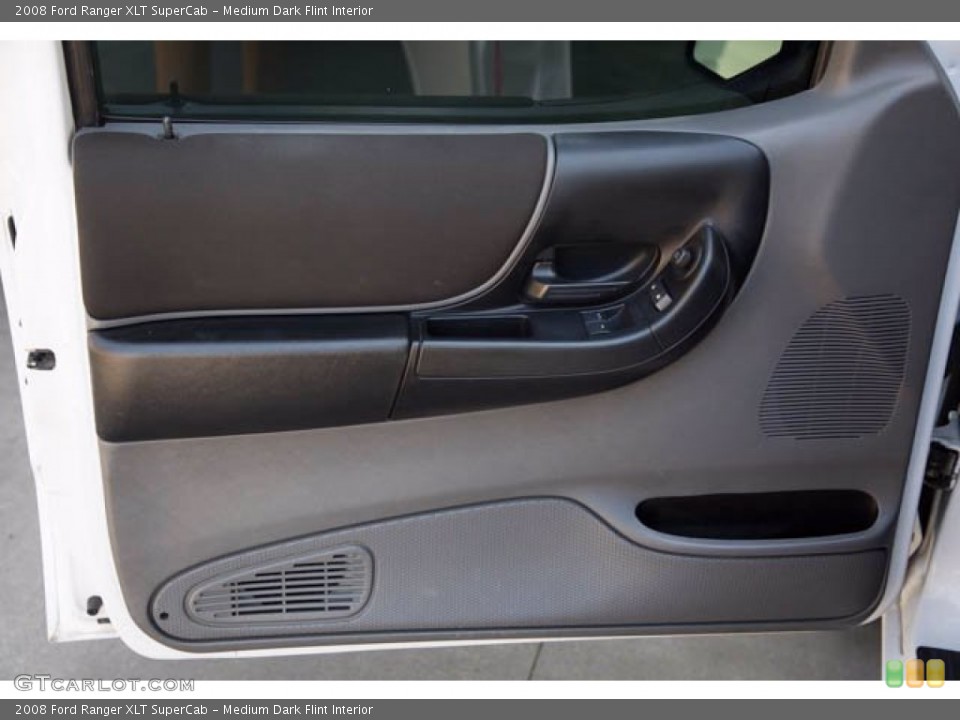 Medium Dark Flint Interior Door Panel for the 2008 Ford Ranger XLT SuperCab #141511963