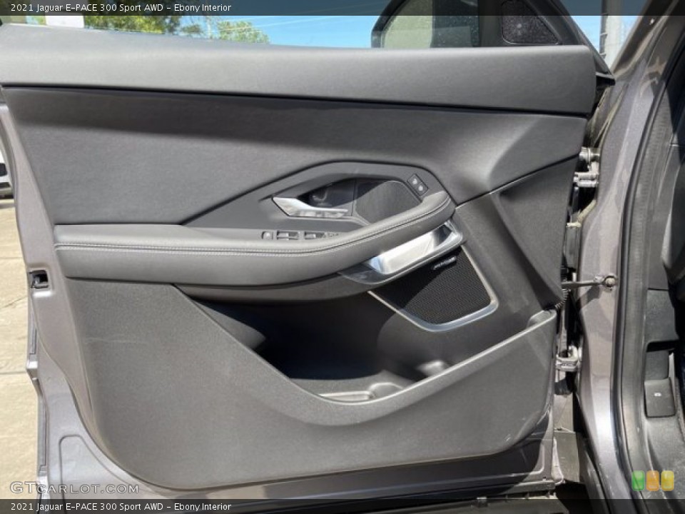 Ebony Interior Door Panel for the 2021 Jaguar E-PACE 300 Sport AWD #141512047