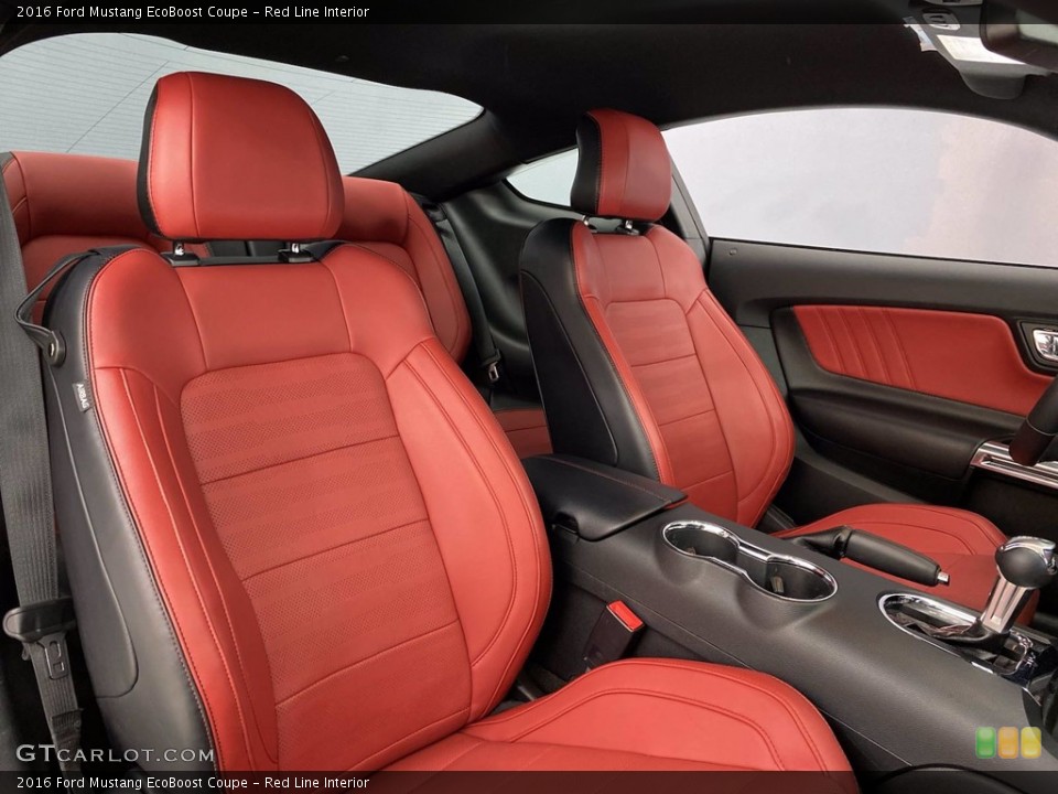 Red Line 2016 Ford Mustang Interiors