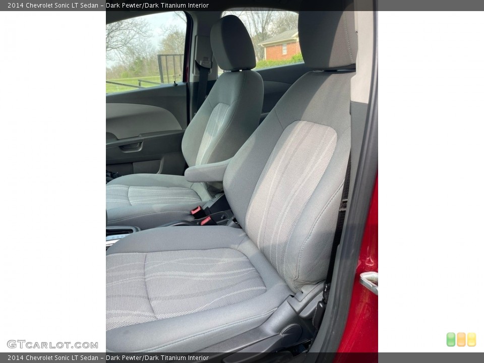 Dark Pewter/Dark Titanium Interior Front Seat for the 2014 Chevrolet Sonic LT Sedan #141520039