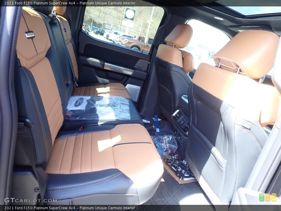 Platinum Unique Carmelo Interior Rear Seat for the 2021 Ford F150 Platinum SuperCrew 4x4 #141520240