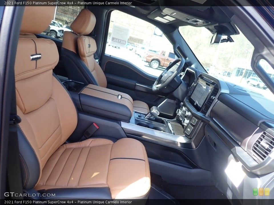 Platinum Unique Carmelo Interior Front Seat for the 2021 Ford F150 Platinum SuperCrew 4x4 #141520264