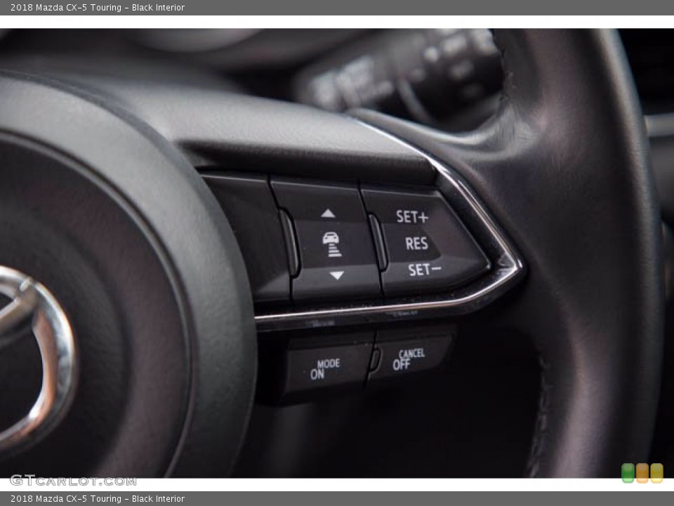 Black Interior Steering Wheel for the 2018 Mazda CX-5 Touring #141522715
