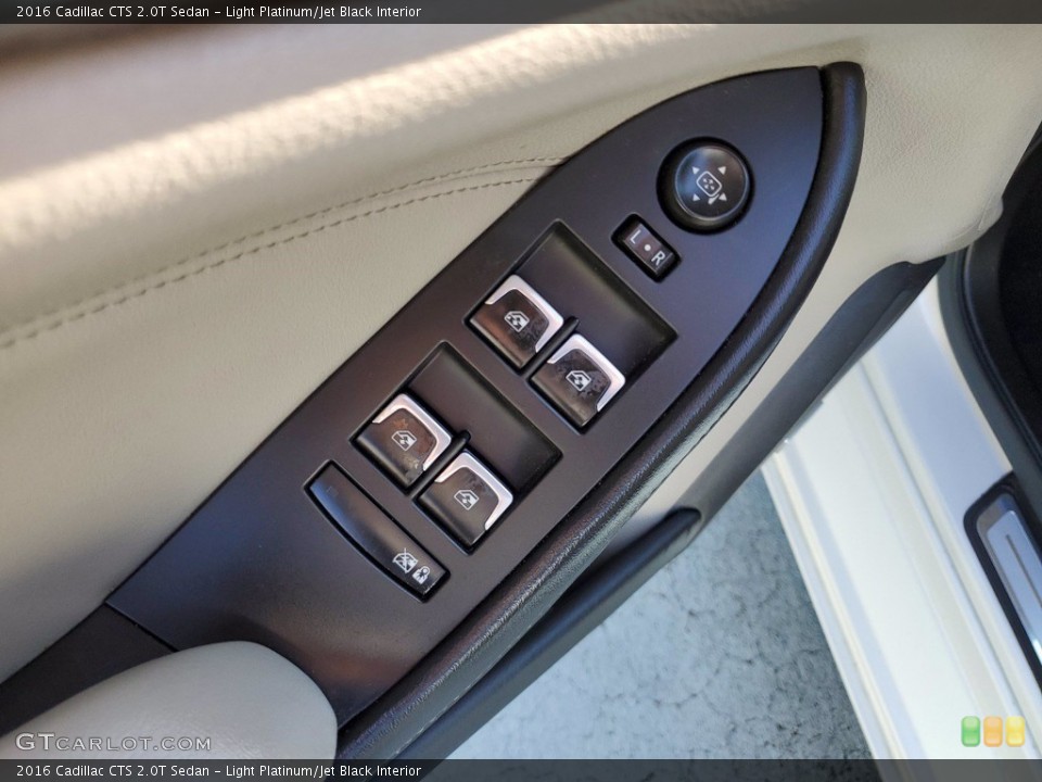 Light Platinum/Jet Black Interior Door Panel for the 2016 Cadillac CTS 2.0T Sedan #141524329