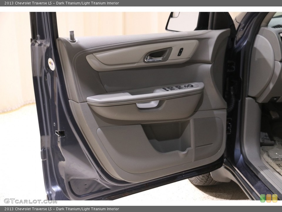 Dark Titanium/Light Titanium Interior Door Panel for the 2013 Chevrolet Traverse LS #141525269