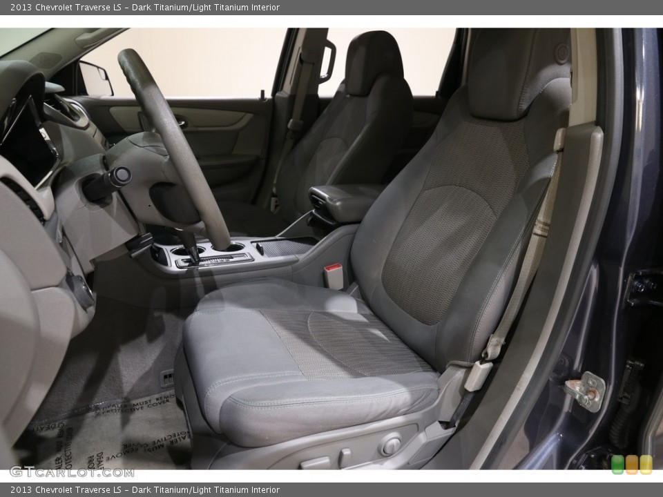 Dark Titanium/Light Titanium Interior Front Seat for the 2013 Chevrolet Traverse LS #141525293
