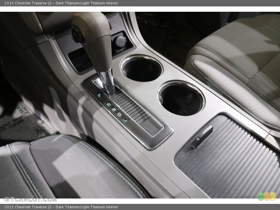 Dark Titanium/Light Titanium Interior Transmission for the 2013 Chevrolet Traverse LS #141525455