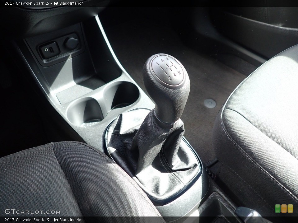 Jet Black Interior Transmission for the 2017 Chevrolet Spark LS #141526661