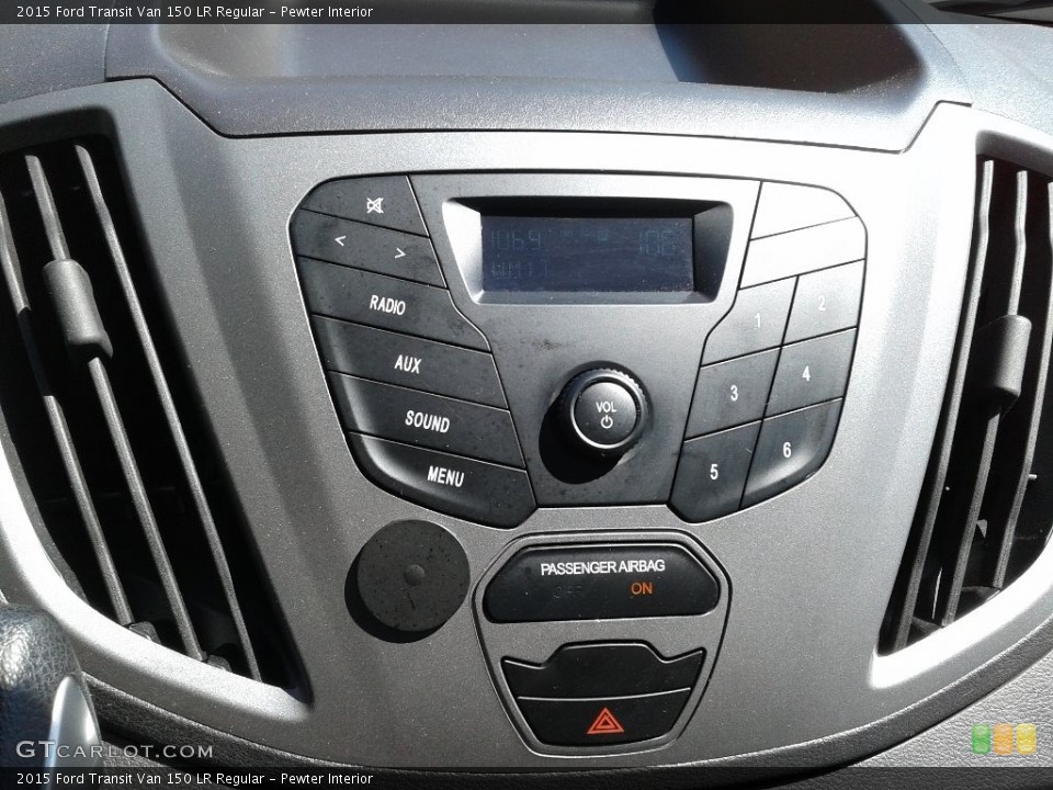 Pewter Interior Controls for the 2015 Ford Transit Van 150 LR Regular #141526775
