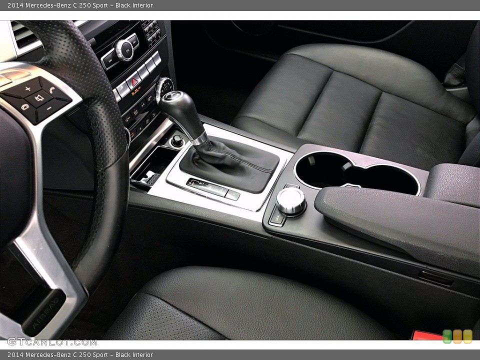 Black Interior Transmission for the 2014 Mercedes-Benz C 250 Sport #141528488