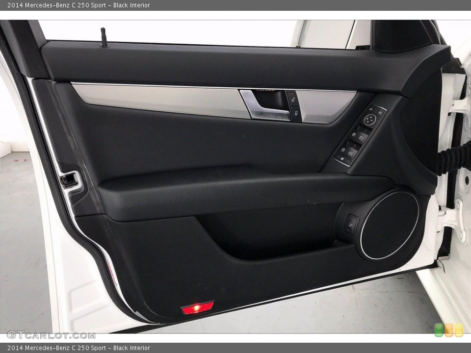 Black Interior Door Panel for the 2014 Mercedes-Benz C 250 Sport #141528698
