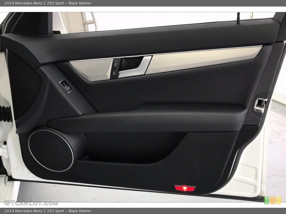 Black Interior Door Panel for the 2014 Mercedes-Benz C 250 Sport #141528728