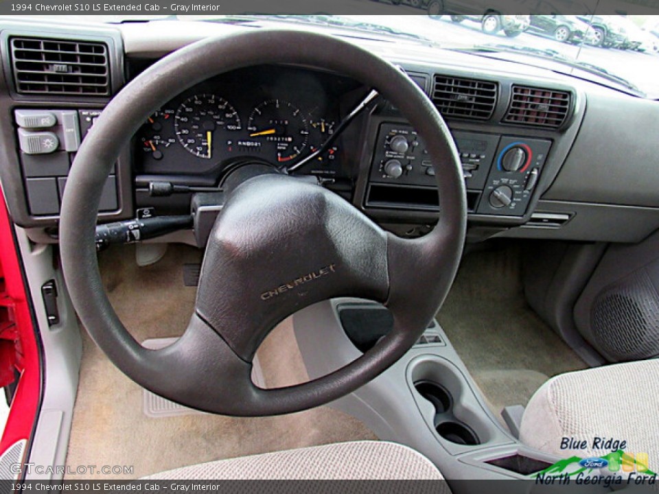 Gray Interior Dashboard for the 1994 Chevrolet S10 LS Extended Cab #141533738