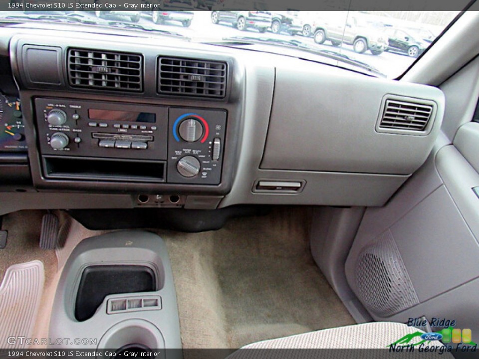 Gray Interior Dashboard for the 1994 Chevrolet S10 LS Extended Cab #141533759