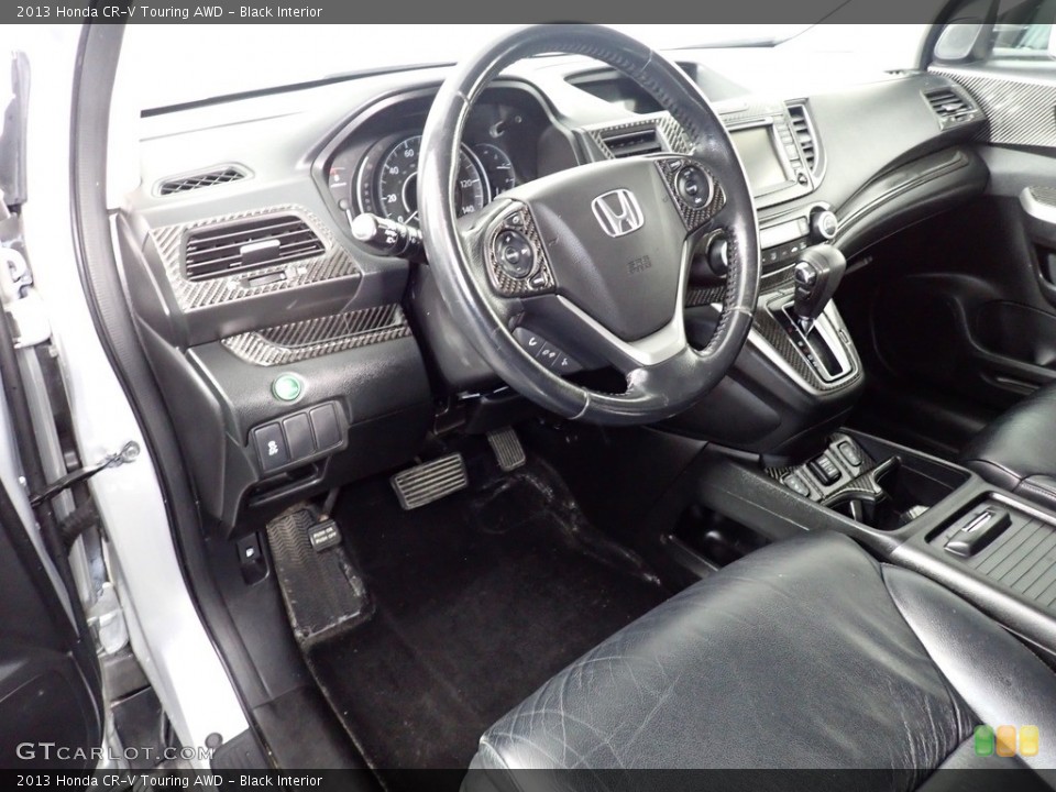 Black Interior Front Seat for the 2013 Honda CR-V Touring AWD #141540534
