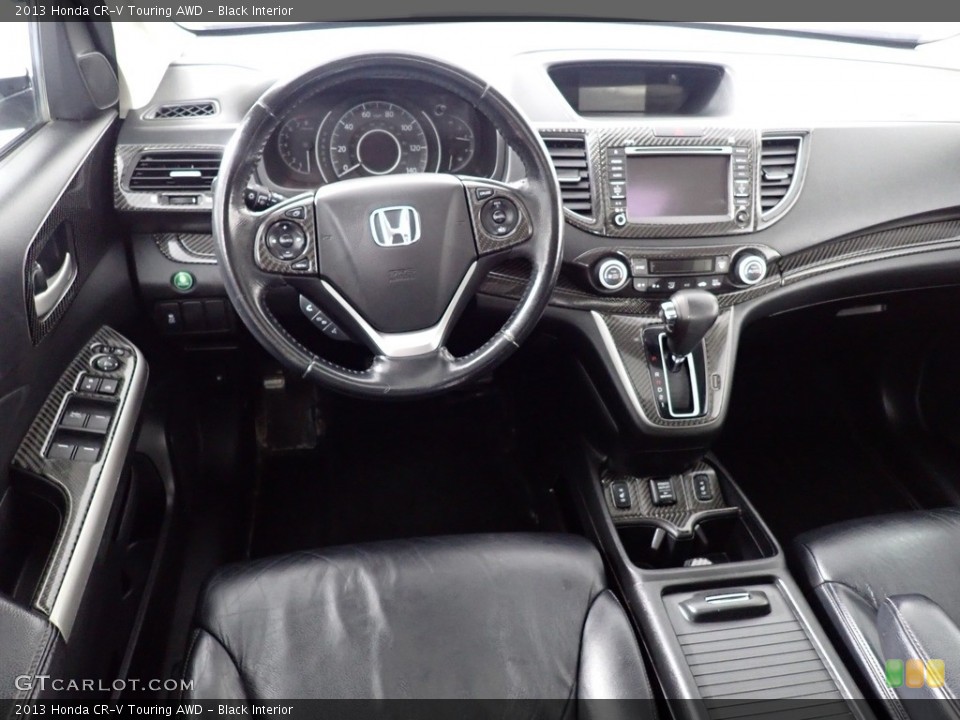 Black Interior Dashboard for the 2013 Honda CR-V Touring AWD #141540614