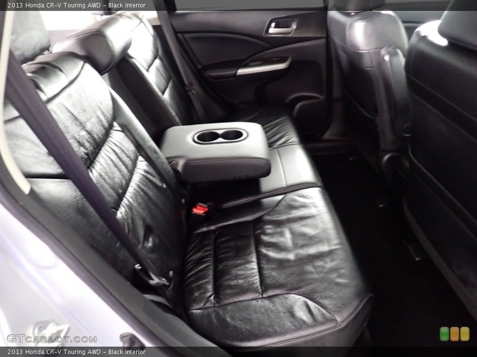 Black Interior Rear Seat for the 2013 Honda CR-V Touring AWD #141540669