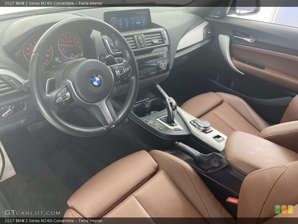 Terra Interior Photo for the 2017 BMW 2 Series M240i Convertible #141541785
